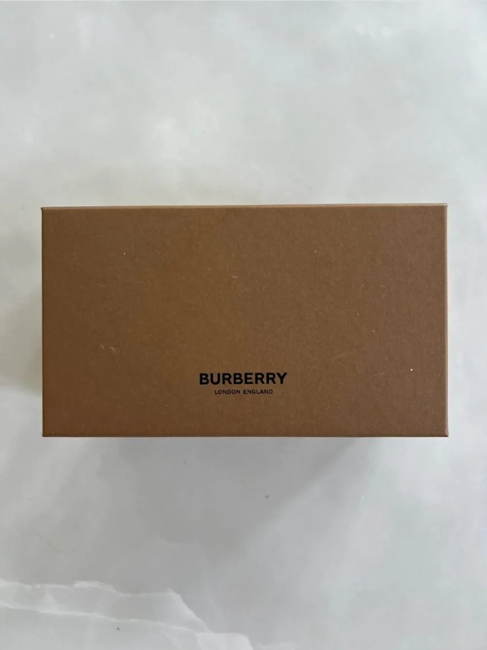 Burberry London England Empty Gift Box Luxury Packaging Brown Authentic